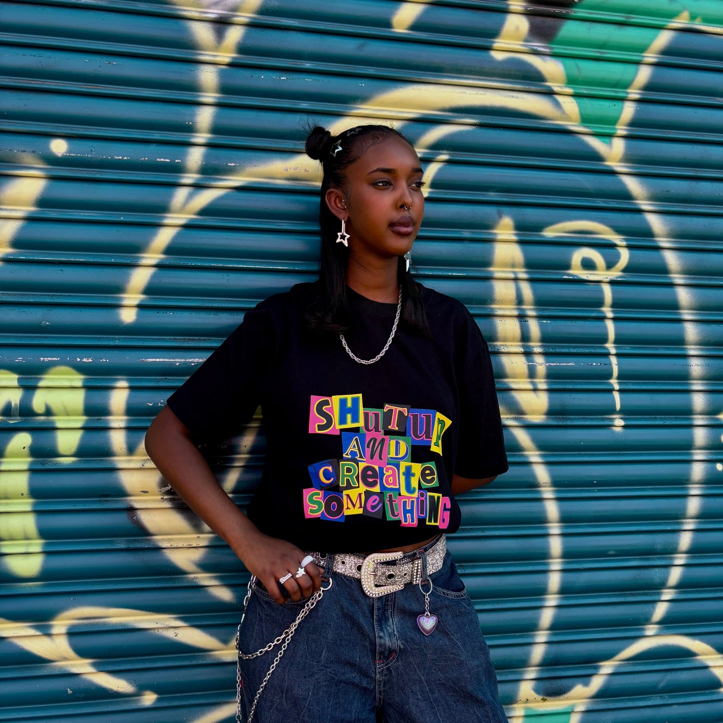 SHUT UP AND CREATE TEE